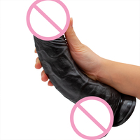 Godemiché pour femmes, Disque de succion de pénis de grande taille, Jouet sexuel pour la masturbation féminine, Massage du point G, Produit pour adultes