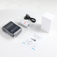 Printer Thermal Mini 2-inci 58mm Bekas, Antarmuka USB+, Resolusi 203dpi, Baterai 1200mAh untuk Penggunaan Ritel Portabel