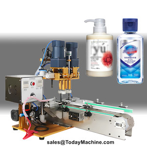 Masaüstü şampuan plastik şişe kapağı uçucu yağ jel şişe vida kapatma kapatma makinesi - Product Image 2
