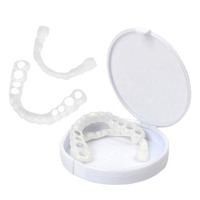 Kit de Prothèses Dentaires Temporaires Décoratives de Deuxième Génération pour Blanchiment du Sourire, Exclusivité Transfrontalière, Simulation Multi-Usages pour l'Hygiène Buccale