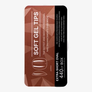 Venta al por Mayor de 440 <span class=keywords><strong>Uñas</strong></span> Postizas de Gel Suave Transparente en Caja, <span class=keywords><strong>Uñas</strong></span> Curvas de Cobertura Completa para Extensión de <span class=keywords><strong>Uñas</strong></span>, <span class=keywords><strong>Uñas</strong></span> a Presión para Dedos - Product Image 5