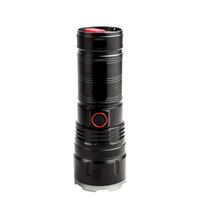 Lampe torche en alliage d'aluminium à haute luminosité et haute puissance, best-seller, avec charge USB, rétractable et zoomable, lampe torche LED P70