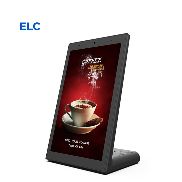 10.1 Inch LCD Advertisement Media Player Tablet PC RK3128 L- Shaped Digital Signage