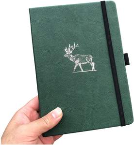 Kalem döngü en iyi hediye yüksek kalite regle sayfaları elastik kapatma ızgara dergisi seyahat noktalı deri günlük - Product Image 1