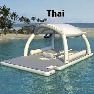 แพลตฟอร์มเรือยอชท์ลอยน้ำพร้อมโซฟาสไลด์กลางทะเลสำหรับบ้านหรือโรงเรียน - Product Image 4