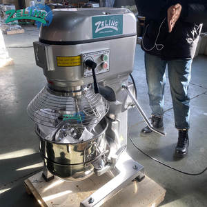 Batidora Planetaria Comercial de 20L, 30L, 40L, 60L, Batidora de Alimentos de Alta Resistencia con 3 Accesorios para Pastel, <span class=keywords><strong>Pan</strong></span> y Crema - Product Image 2