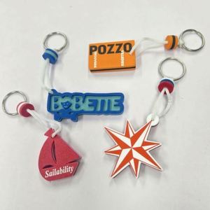Pu <b>Custom</b> Made Sailing Boat Metal Foam Stress <b>Keychain</b> - Product Image 2