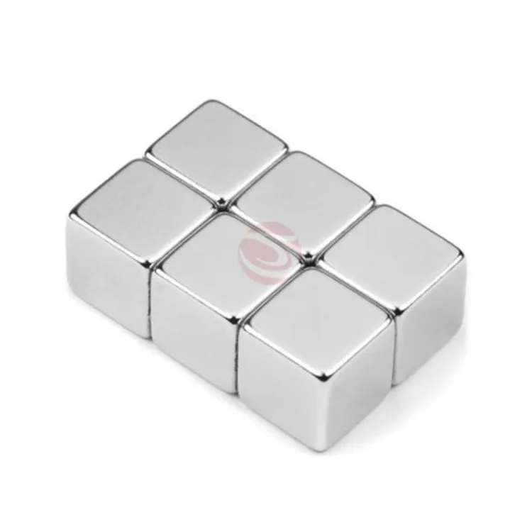 High Quality Customized Size Block Square Neodymium Magnet Cube 10X10x10 N52