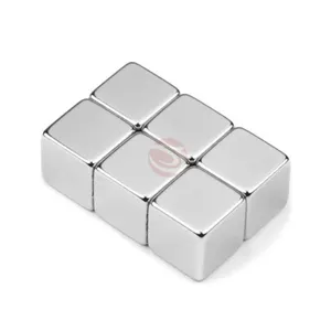 Hochwertige kunden spezifische Größe Block Square Neodym Magnet Cube 10 X10x10 N52
