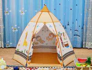 Tente pour enfants en tissu Oxford, simple couche, imperméable, <span class=keywords><strong>paradis</strong></span> pour bébés, maison de jeu intérieure, vente en gros pour garçons et filles, provenant directement de l'usine - Product Image 5