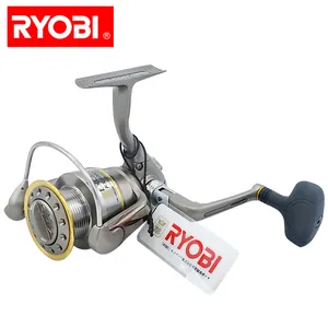 RYOBI fabrika toptan Carrete De Reel 8 + + + + + rulmanlar Max sürükle sazan balıkçılık Reel güçlü tam Metal İplik balıkçılık Reel