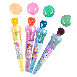 <span class=keywords><strong>CANDY</strong></span> <span class=keywords><strong>QUEEN</strong></span> Nuevos Productos Micrófono de Karaoke con Forma de Juguete de Plástico con Luces Intermitentes Fabricante de Dulces - Product Image 3
