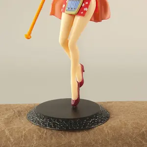 Un pezzo Anime Nami figura con bacchetta magica WT100 edizione commemorativa grandi pirati 100 scene modello di Eiichiro Oda - Product Image 4
