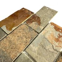 Nuevo Producto, Mosaico de Piedra Natural con Textura de Óxido para Decoración de Pisos Interiores