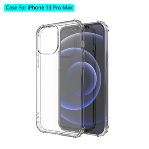 Fundas transparentes de TPU suave con gel 3D, a prueba de golpes, anticaídas, protección completa de 360 grados para teléfonos móviles iPhone 13 Pro Max - Product Image 1