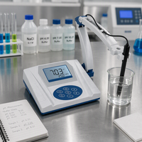Meilleur prix d'usine - Testeur de valeur de pH de précision PHS-3C - pH-mètre numérique de laboratoire - Appareil de mesure de pH de table