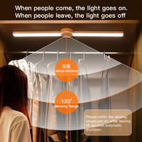 Armoire pliable moderne avec LED rechargeable USB-C, fixation magnétique, double température de couleur (3500K/6000K), luminosité réglable, pour intérieur