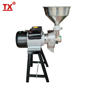 Hot-Selling Aluminum Head Powder <strong>Grinder</strong> Home Wheat Flour Mill Grain Grinding Machine Steel &amp; <strong>Sand</strong> Disc Dual Purpose Flour Mill - Product Image 5