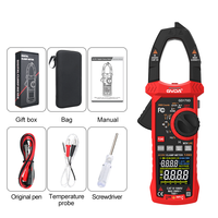 Multimètre à pince numérique AC/DC GVDA avec mode LOZ et True RMS, courant de démarrage VFD, testeur de continuité, d'inductance, de résistance et de capacité