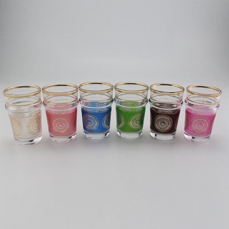 6 colores mezclados
