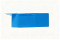 Boîte de rangement en plastique pliable, durable, réutilisable et étanche pour la logistique des produits, l'emballage en entrepôt, boîte de manutention en PP ondulé