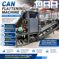 Machine à aplatir les canettes hydraulique à haute efficacité, compacteur de canettes en aluminium pour centre de recyclage, industrie des métaux ferreux