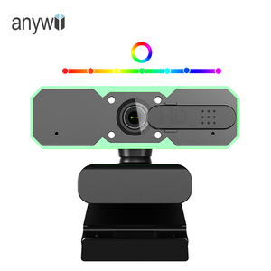 Privacy Cover Microphone and Speaker Live Streaming 1080P Full HD Laptop <strong>Desktop</strong> PC 60fps Autofocus USB Webcam Camera - Product Image 1