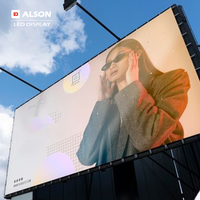 Светодиодные экраны ALSON LED — большие уличные рекламные дисплеи, подходящие для рекламных акций на зданиях.