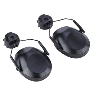 Protección auditiva para auriculares antiruido NRR 21dB Orejera <span class=keywords><strong>de</strong></span> tiro <span class=keywords><strong>de</strong></span> <span class=keywords><strong>seguridad</strong></span> plegable para <span class=keywords><strong>casco</strong></span> FAST - Product Image 2