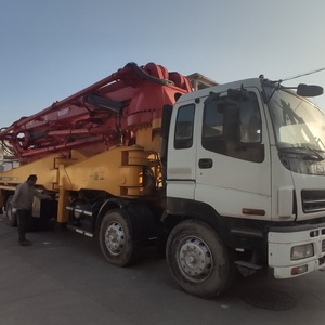 Bomba de Concreto Móvil Diésel SANY en Excelentes Condiciones, Chasis Benz, Pluma de 5 Secciones, Motor de Alta Eficiencia, Usada en Construcción, 50m - Product Image 4