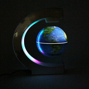 Bay lên từ nổi <span class=keywords><strong>Globe</strong></span> xoay bóng <span class=keywords><strong>LED</strong></span> chiếu sáng bản đồ thế giới trái đất toàn cầu cho Máy tính để bàn văn phòng nhà - Product Image 6