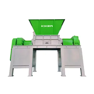 KIKEA DR1400双辊粉碎机是一种锋利的工具高效处理废料
