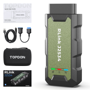 Dispositivo de Diagnóstico de Sistema Completo Topdon Rlink J2534 Passthru con Actualización Gratuita, OBD2 Bidireccional - Product Image 1