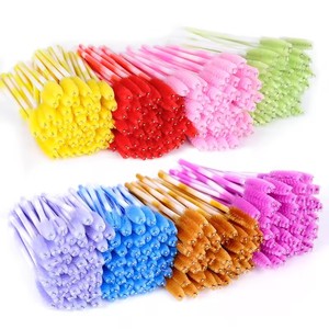 Pinceaux de maquillage professionnels jetables pour cils et sourcils, brosses à estomper, applicateurs de <span class=keywords><strong>mascara</strong></span>, usage oculaire, poils en nylon, manche en plastique - Product Image 2