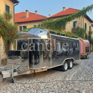 Foodtruck Catering Trailer Concession Café Camion de crème glacée Cuisine mobile Pizza Remorque alimentaire Entièrement équipée - Product Image 6