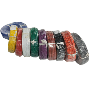 Câble en silicone W/S 18AWG 10 couleurs codées 0,75 mm² résistant à la chaleur ignifuge cuivre étamé pour le câblage électrique de bâtiment - Product Image 4