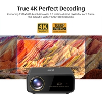 Vente chaude Usine AUN U001 4K 18000 Lumens Portable Home Cinéma LED HD Projecteur Numérique
