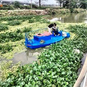 Récolteuse professionnelle de végétation aquatique et éliminateur de jacinthe d'eau |   <span class=keywords><strong>Coupe</strong></span>-plantes submersible pour lacs - Product Image 1