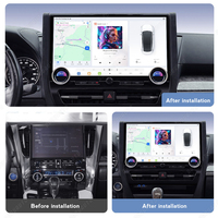Reproductor Multimedia DUDUAUTO DUDU7 A7870 AKM7739 VELVET DSP 12+512G de 15.7 Pulgadas para Toyota Alphard 30 Convertido a 40 2021-2022