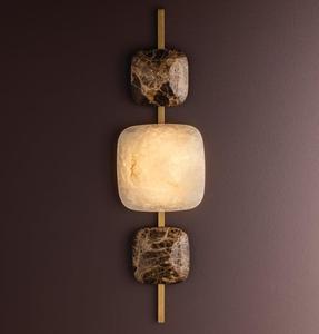 Villa Hotel Corridor <strong>Wall</strong> Light Brass Interior Living Room <strong>Wall</strong> Lamps Marble Luxury Nordic Style Designer <strong>Wall</strong> <strong>Sconce</strong> - Product Image 1