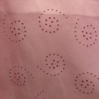 Tissu en tricot composite suédé micro-perforé, 1.2mm d'épaisseur, 55 "de large, revêtement de siège et de canapé automobile de qualité supérieure