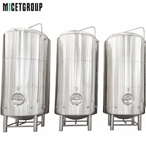 10000L Large scale commercial brewery used beer brite tank double wall BBT stainless steel bright tank