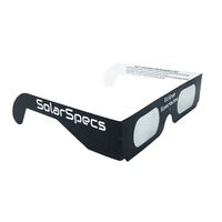 Lunettes d'éclipse solaire en papier pour l'observation du soleil