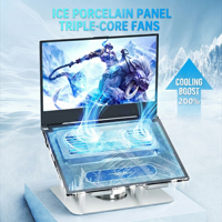 Dissipateur thermique portable U-JIE pour ordinateur portable de gaming, personnalisable OEM, vente en gros