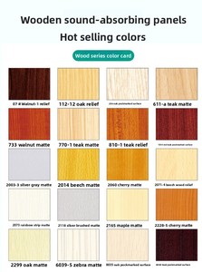 Pannello Acustico <span class=keywords><strong>in</strong></span> <span class=keywords><strong>Legno</strong></span> Perforato con Fori Rotondi, Alta Assorbenza Sonora NRC per Home Theater, Studio, Ufficio, Hotel, Ignifugo ed Ecologico - Product Image 5
