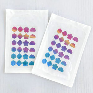 Label kustom tambalan jerawat hidrokoloid Patch wajah 12 buah 36 buah Patch bentuk kustom menghilangkan jerawat - Product Image 2