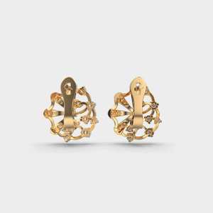Premium Round Brilliant Lab Grown Diamond <b>Stud</b> <b>Earrings</b> for Women Fine 925 Sterling <b>Silver</b> Fashion Jewelry - Product Image 3