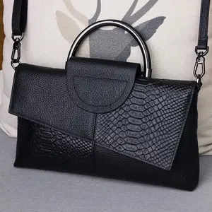 Factory direct Genuine Leather Clutch New 2022 Fashion Ladies handBag Large Capacity Soft Leather Women's purse Crossbody Bag
