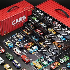 Voitures de course miniatures en métal pour enfants, jouets à friction, véhicules en alliage, personnalisables, promotionnels, modèles de voitures de course moulées sous pression 1:64 - Product Image 3