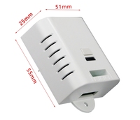 Prise de télécommande Interrupteur d'éclairage mural sans fil Prise de télécommande électrique pour lumière Portée RF de 100 pieds
